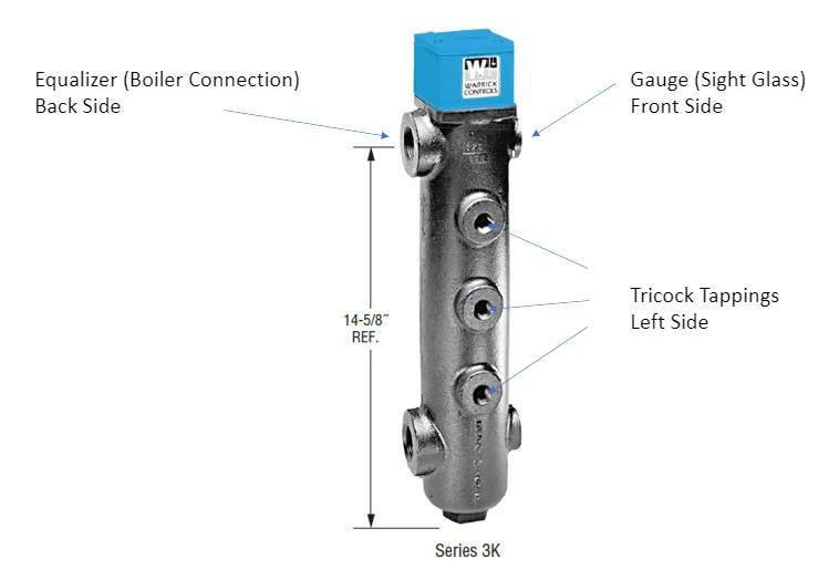 Warrick 3K conductivity sensor product image.