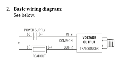 3100 sensor basic wiring diagram.