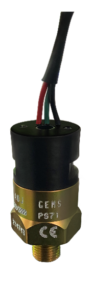 Sensor schematic for industrial automation applications.