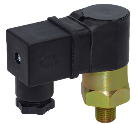 Sensor housing for compact installations.