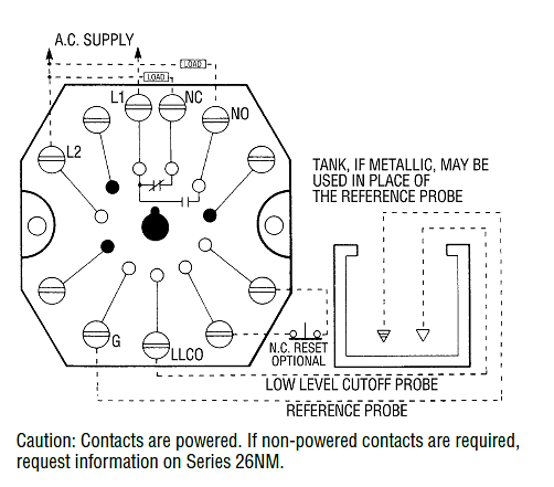 Alternate 26M wiring diagram for Gems sensor setup.