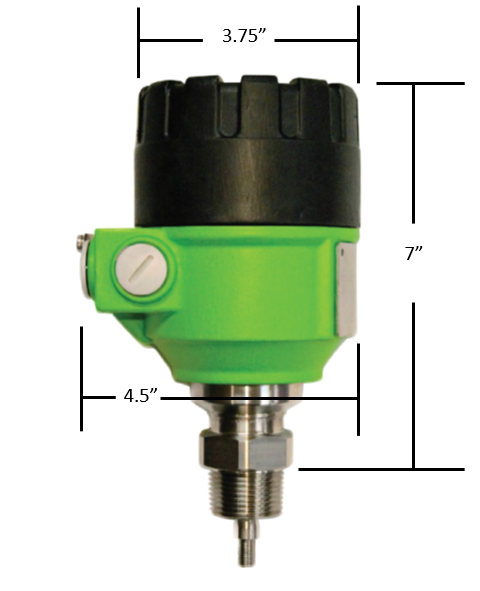 RLI-G level sensor for fluid measurement.