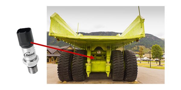 Sensor application in mining haul truck systems.