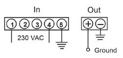 suresite 230vac to 24vdc power supply 