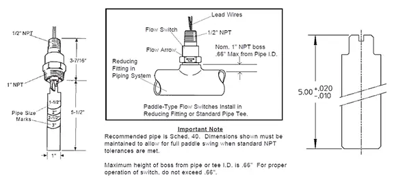 FS-550 Actuation Diagram