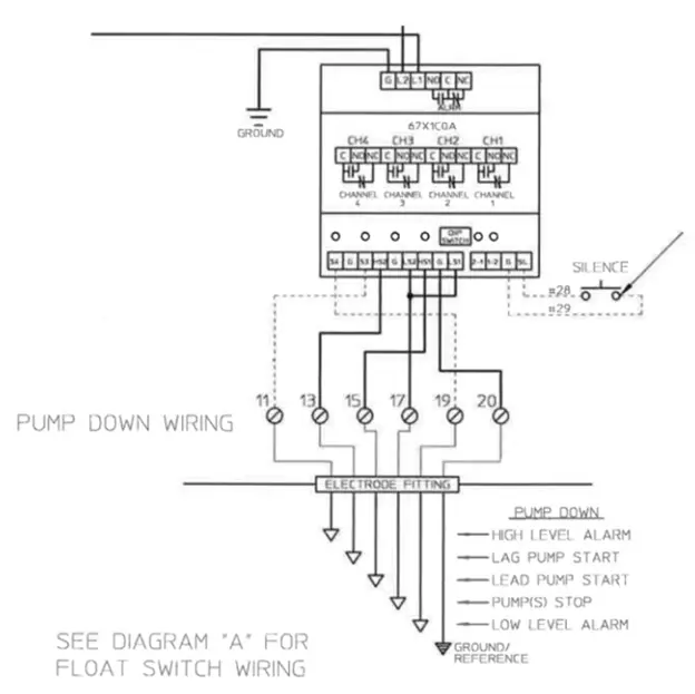 duplex pump down wiring diagram