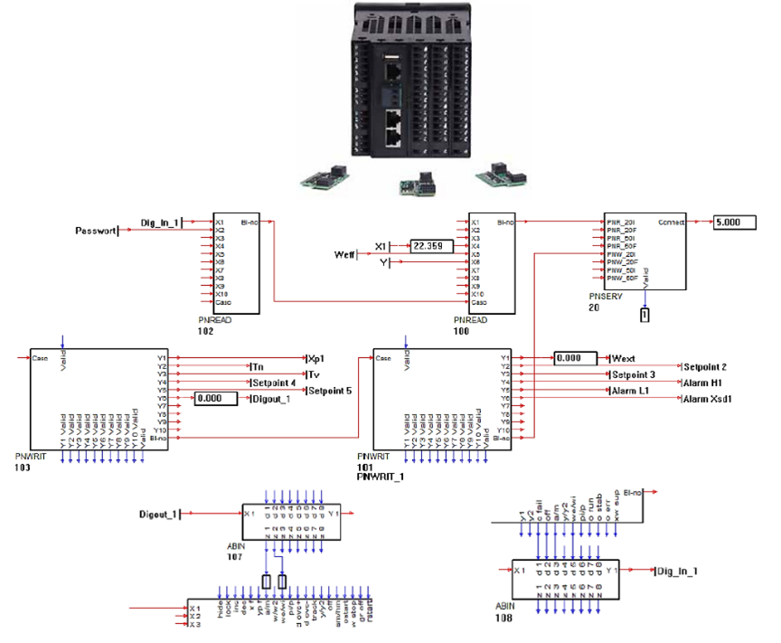 Sensor image for technical documentation.