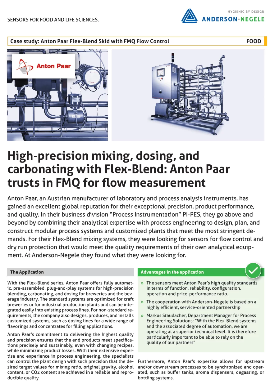 Anton Paar FMQ Case Study Image