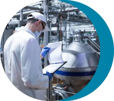 Quality Technician at an IO-Link Facility