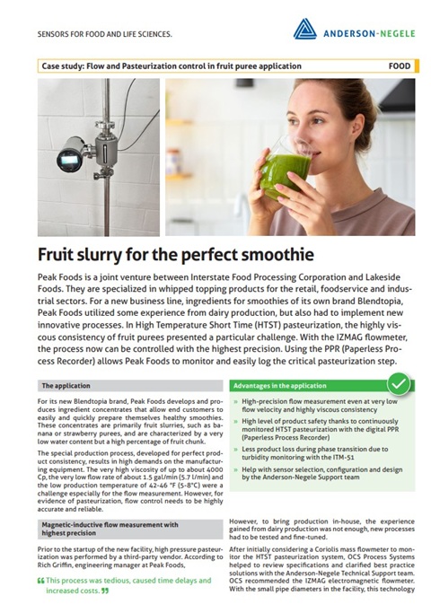 Flow and Pasteurization control in fruit puree application.jpg