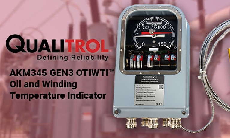 AKM345 Gen3 Oil & Winding Temperature Indicator Series
