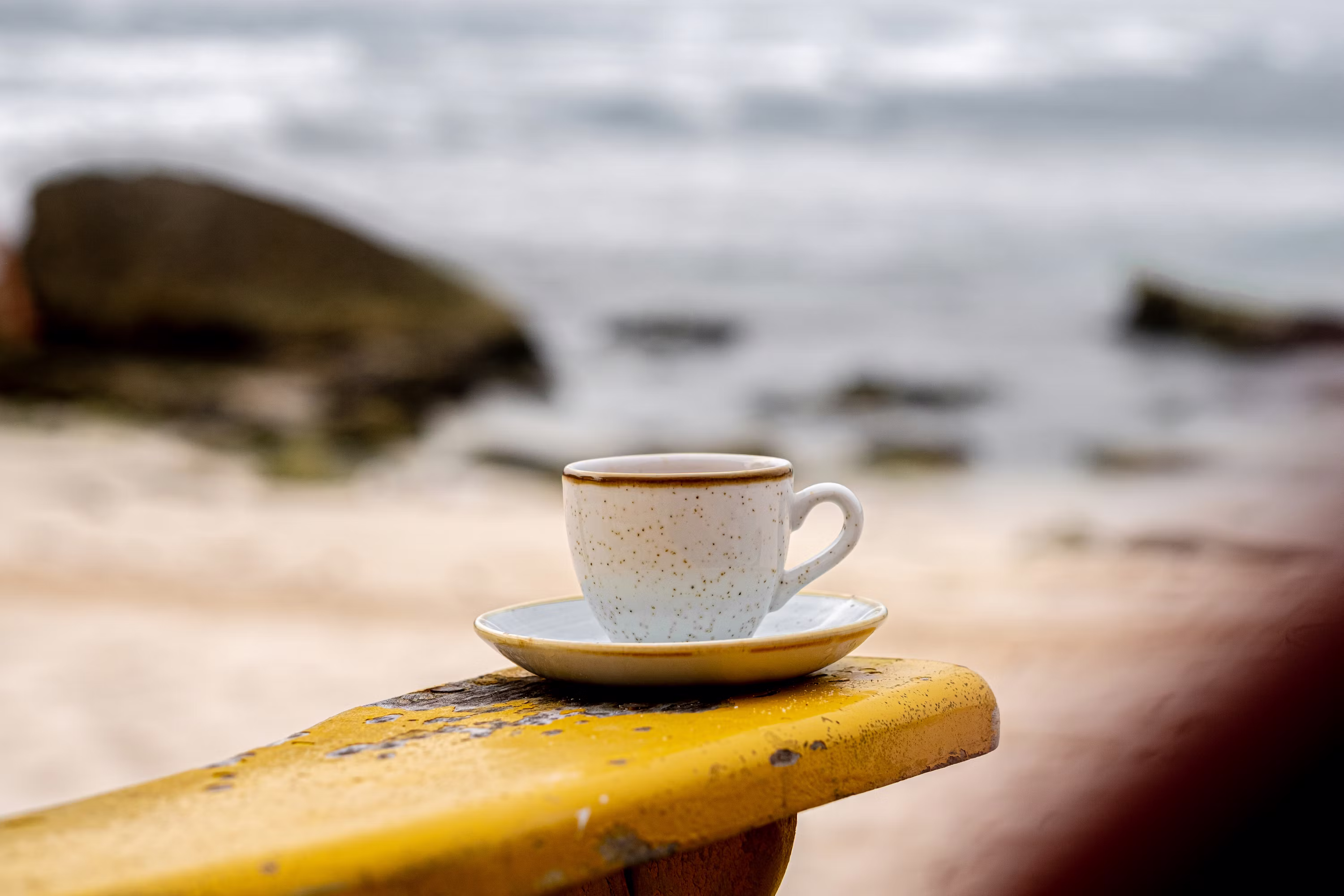 The charm of morning coffee