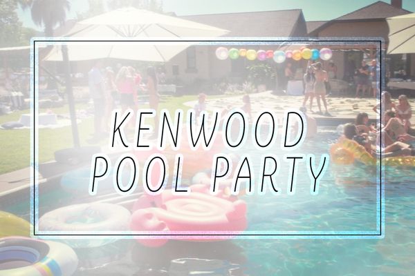 Pool Party in Wine Country