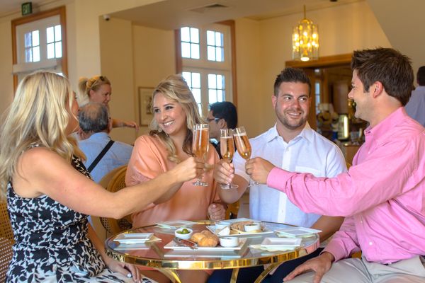 Friend Wine Tasting In Napa