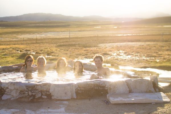 Friends At Hilltop Hot Springs