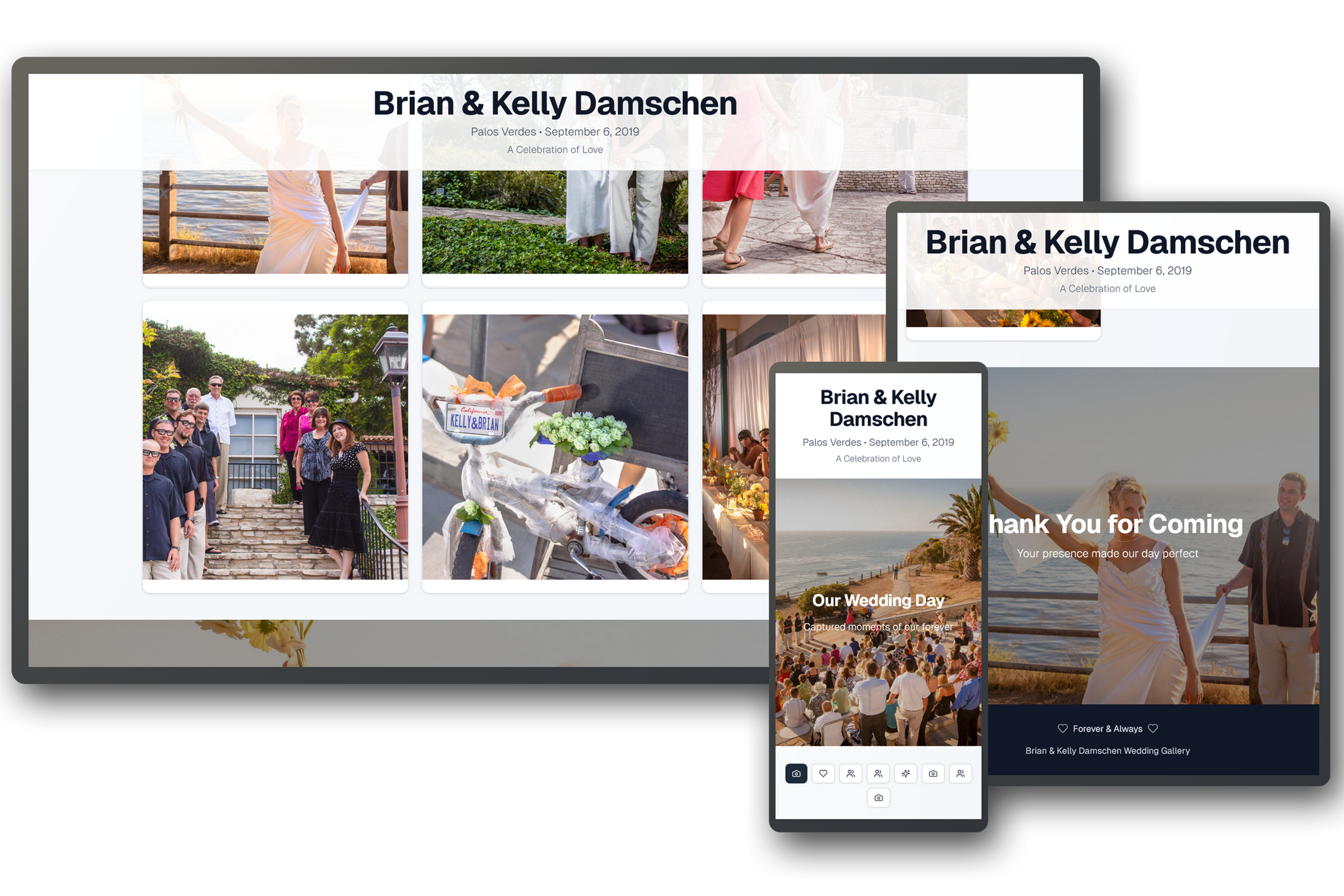 Wedding Gallery Website