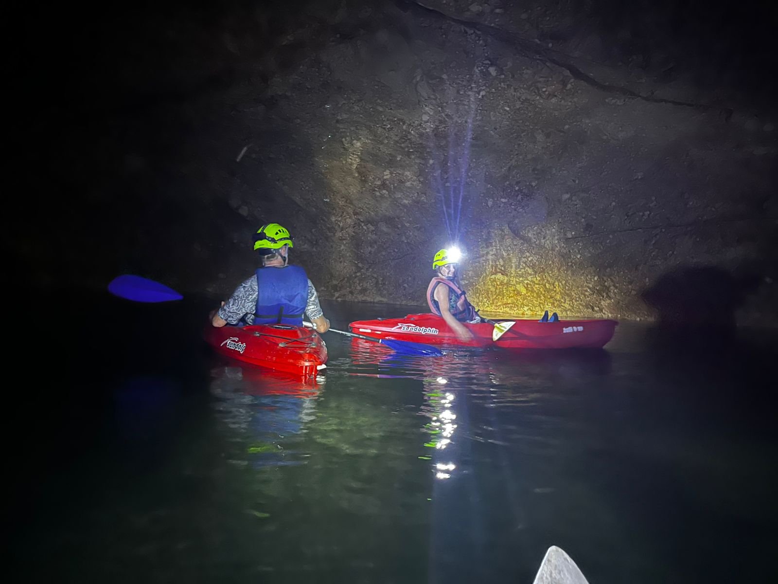Cave Kayaking at Nohoch Che'en Caves Branch Archaeological Reserve