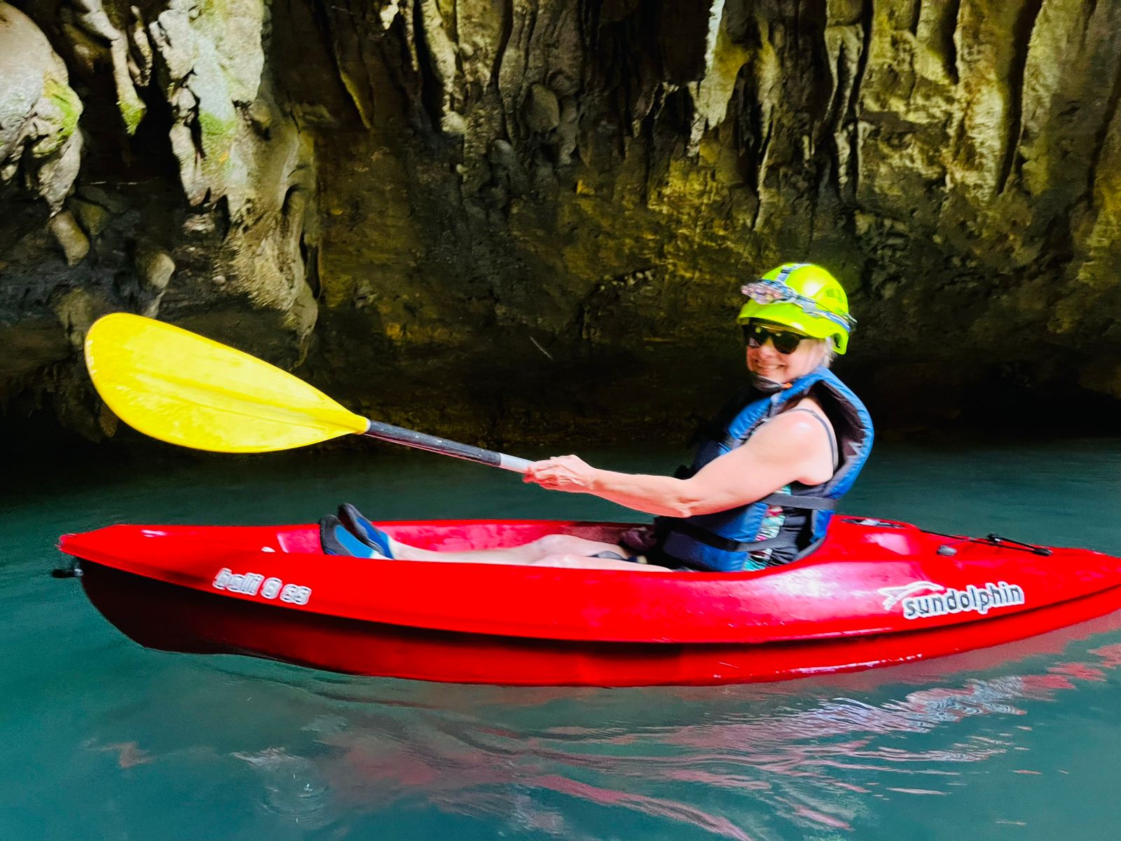 Cave Kayaking at Nohoch Che'en Caves Branch Archaeological Reserve