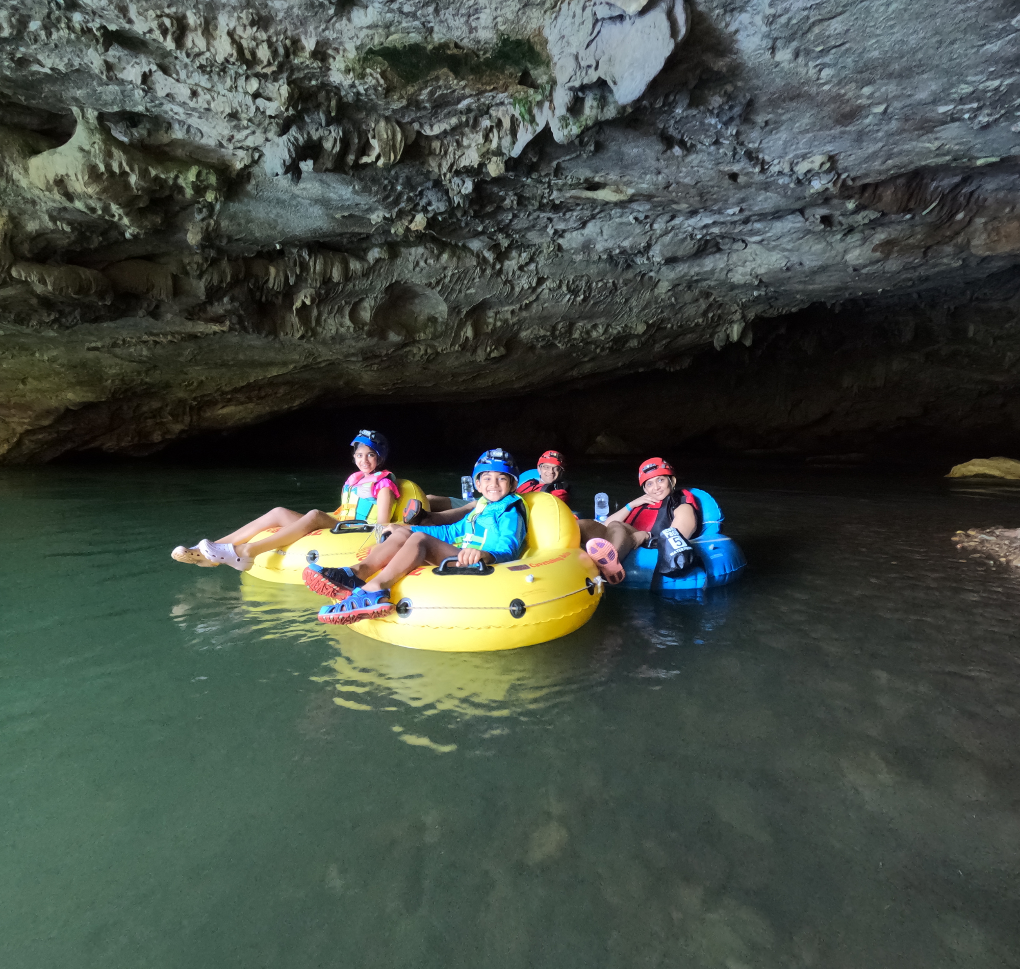 Cave Tubing in Belize 