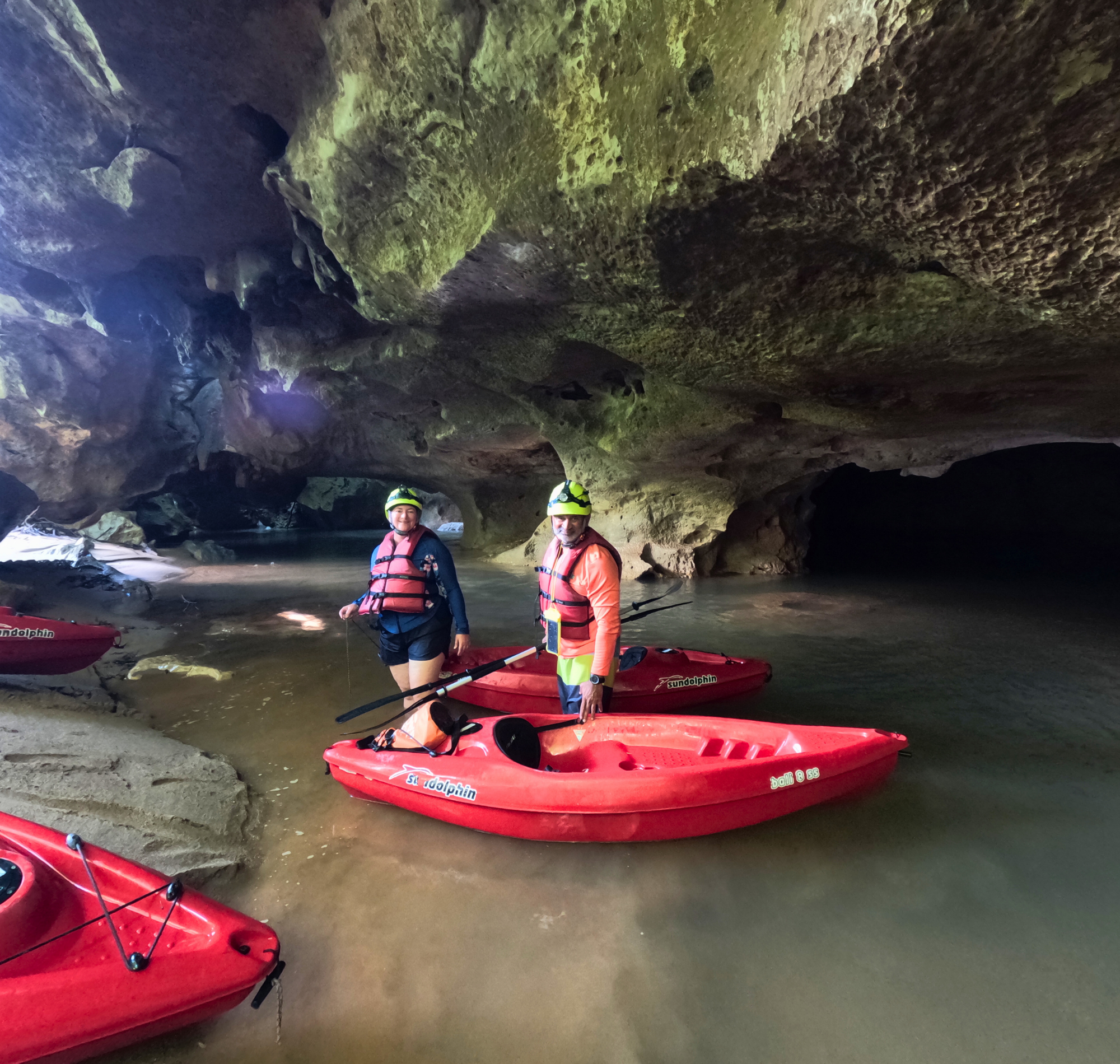 Cave Kayaking at Nohoch Che'en Caves Branch Archaeological Reserve