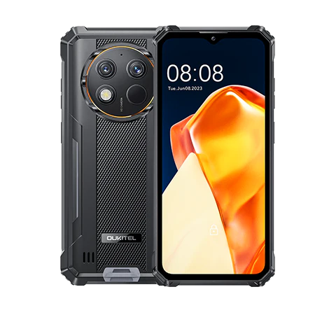 OUKITEL G1 Smartphone resistente - 24+256GB/1TB Android 14, pantalla HD de 6.52 pulgadas, batería de 10600 mAh, cámara trasera de 48 MP IP68/IP69K