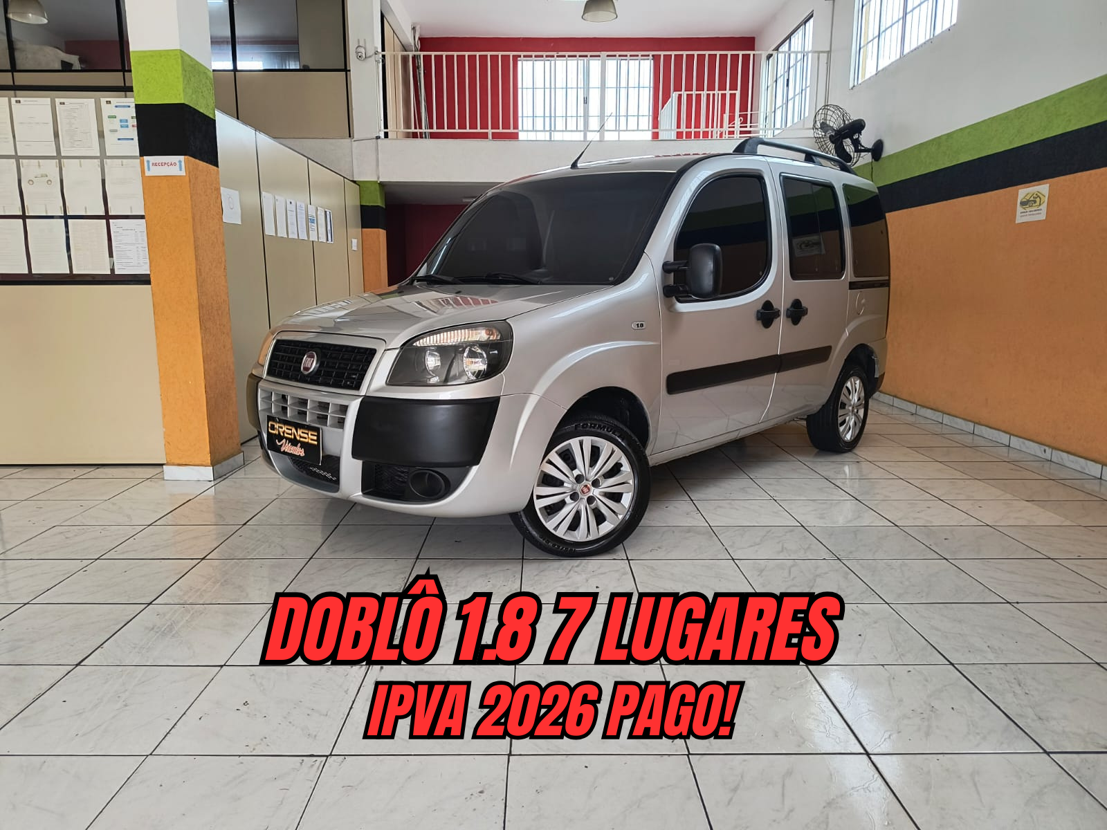 Fiat Doblô Essence 7L 1.8 Flex 16v 5P
