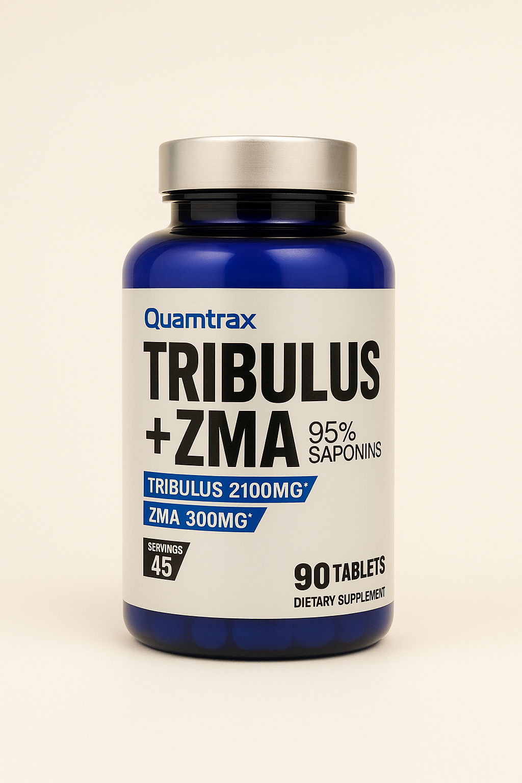 Quamtrax Tribulus + ZMA 95% Saponins