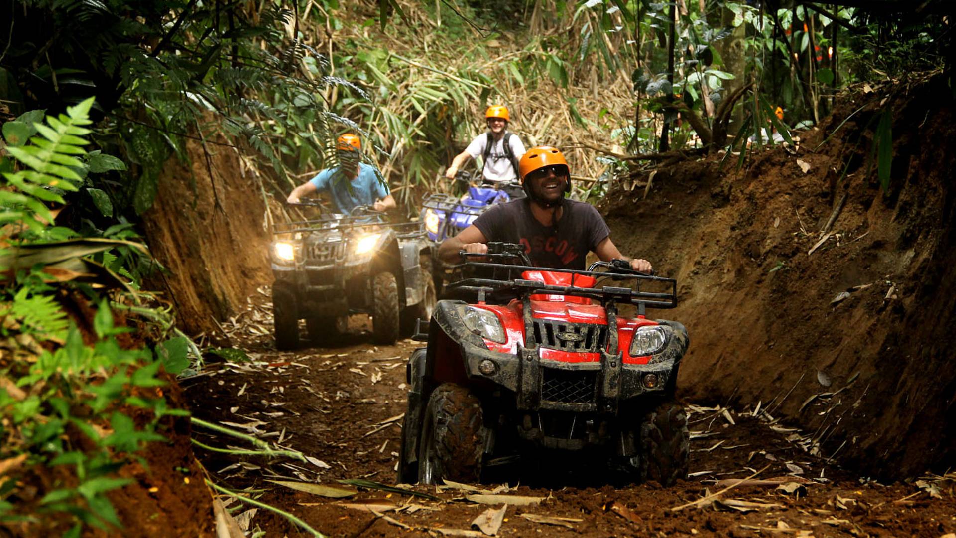 Jungle ATV at Nohoch Che'en Caves Branch Archaeological Reserve