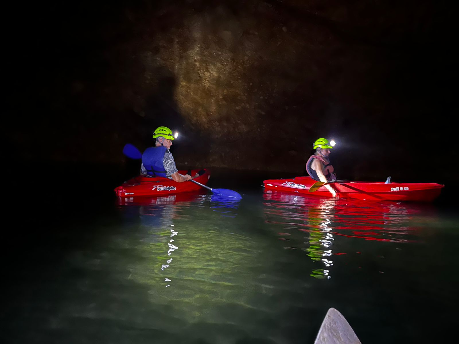 Cave Kayaking at Nohoch Che'en Caves Branch Archaeological Reserve