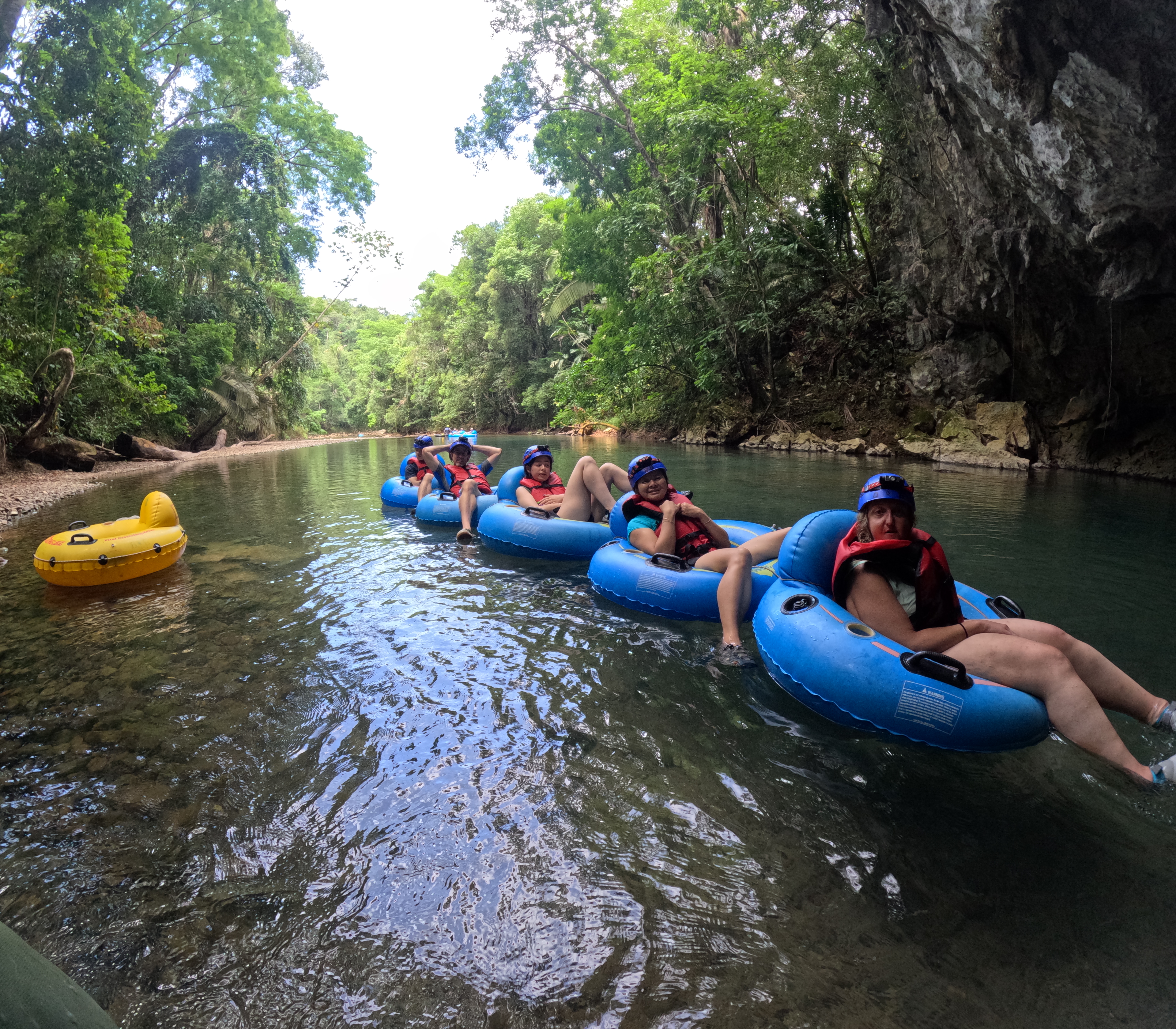 Cave Tubing in Belize
