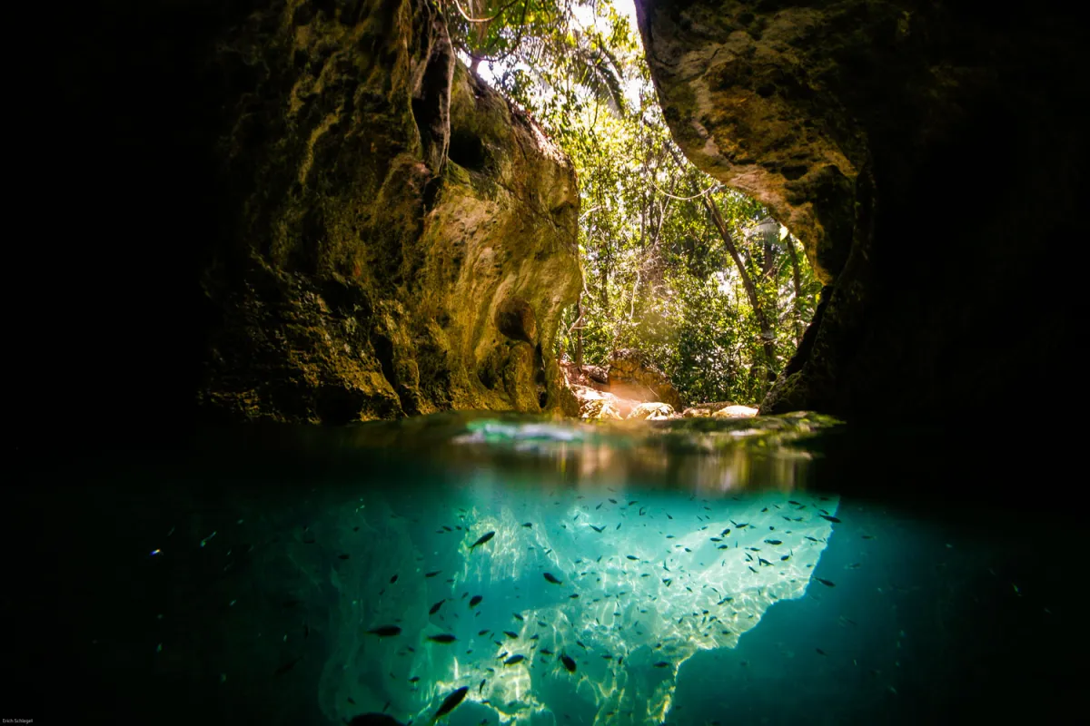 ATM cave in Belize 