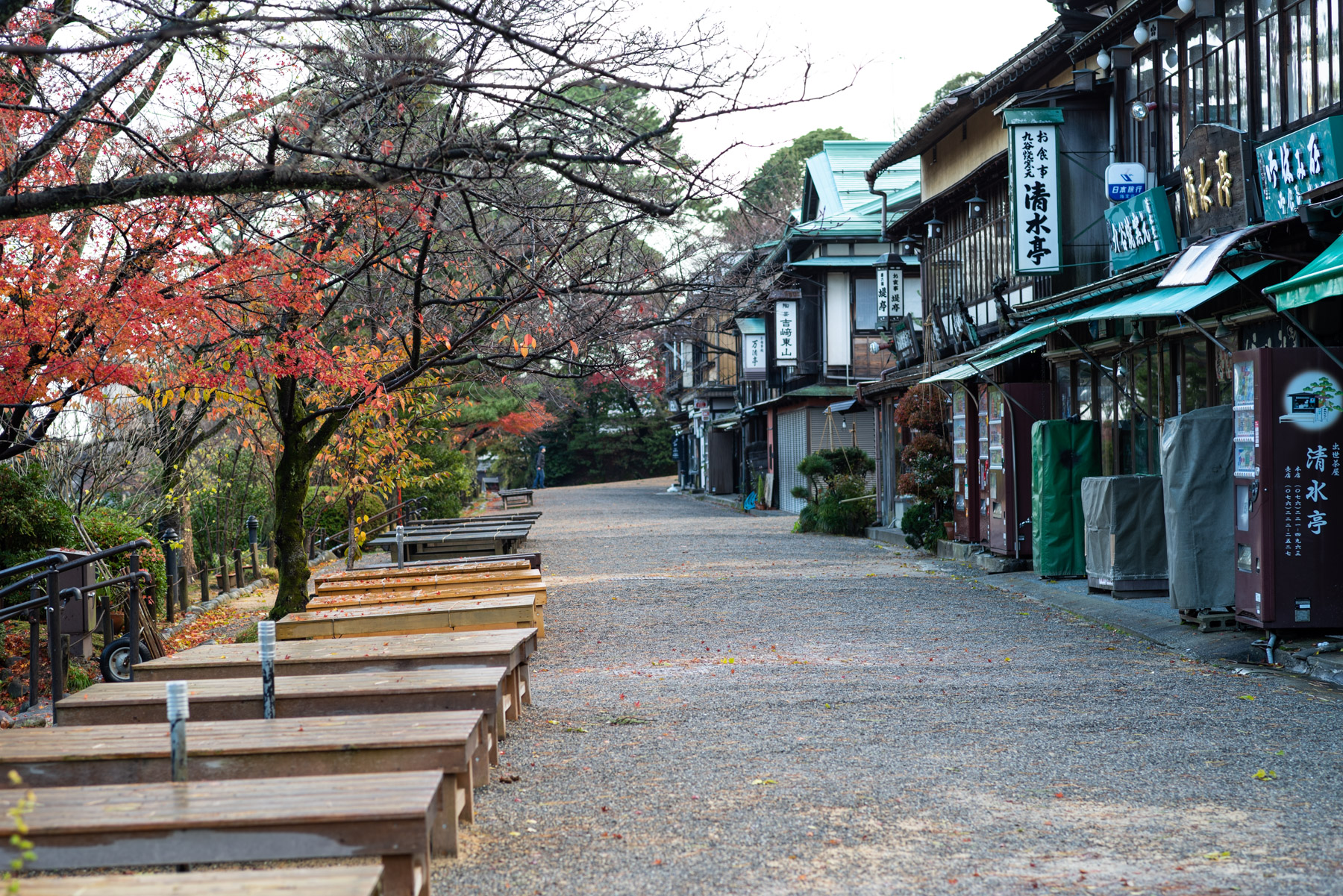 We loved Kenroku-en so much, we went again. The vendors were closed so early in the morning though.