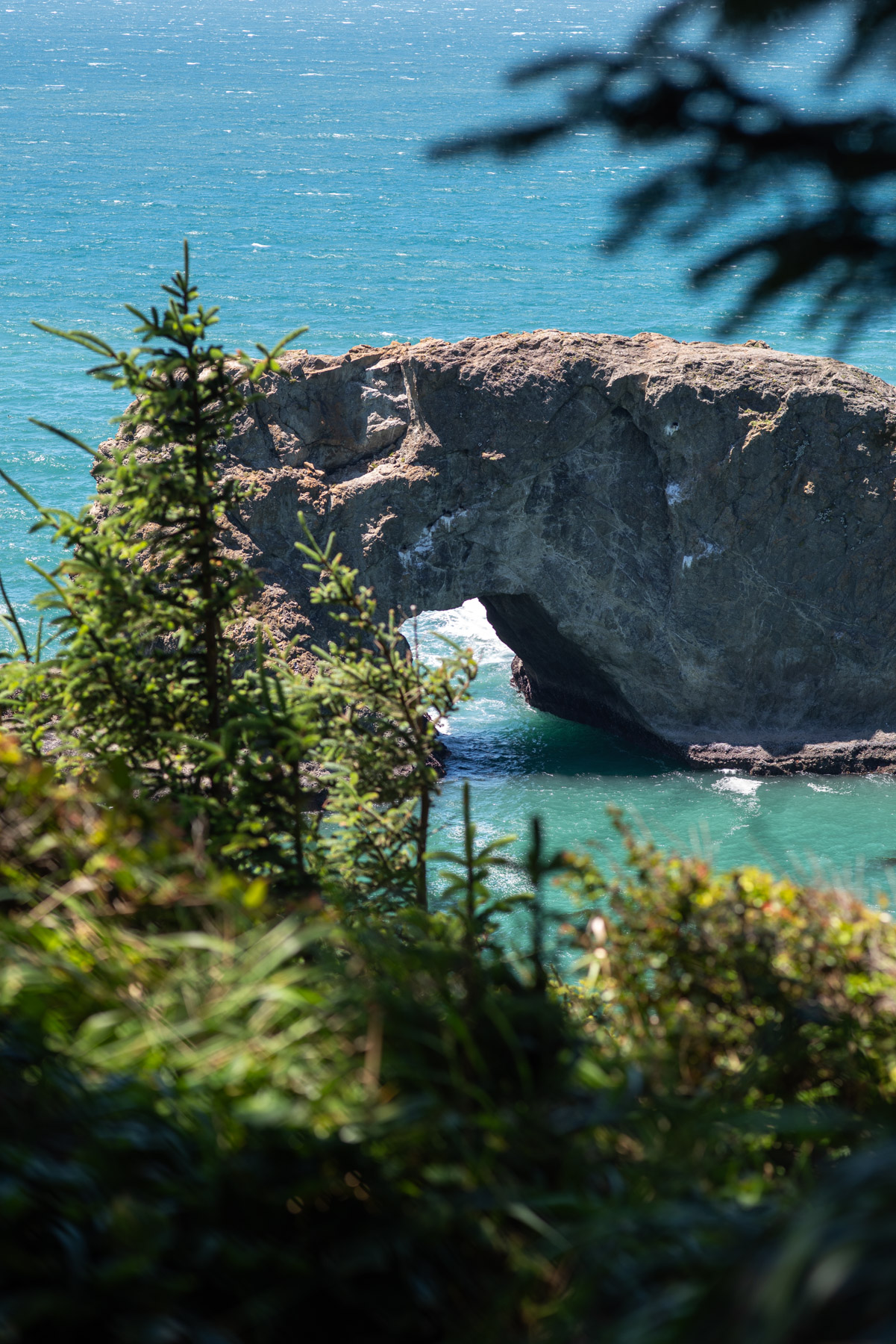 Secret Beach and its not-so-secret coves.