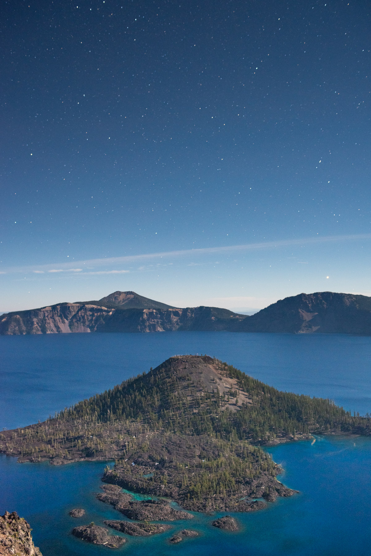 Long exposure before it got truly dark.