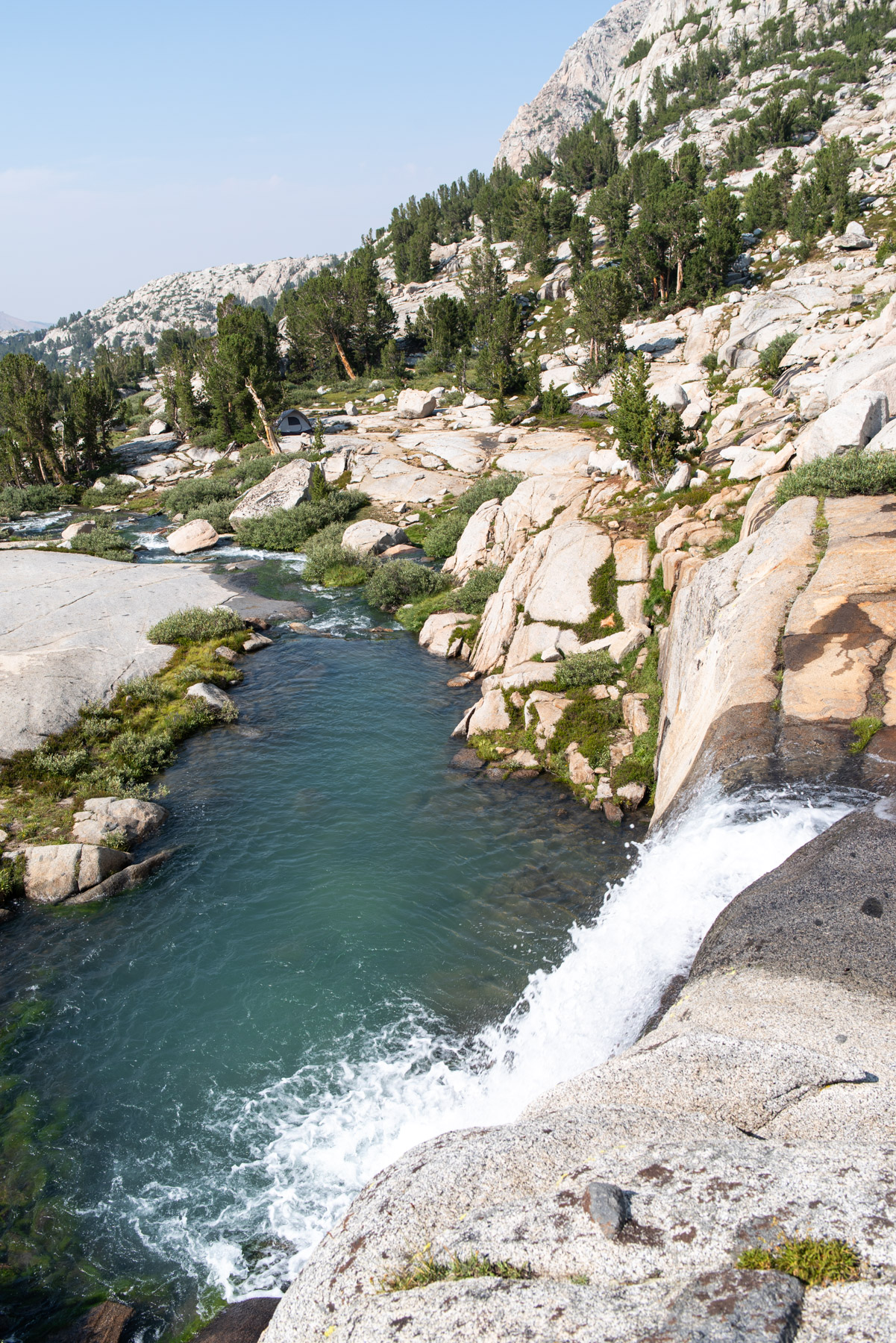 The top of Moonlight Falls.