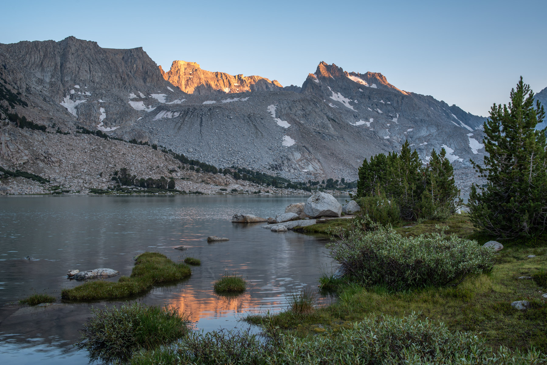 The last bit of light before getting ready for the night.