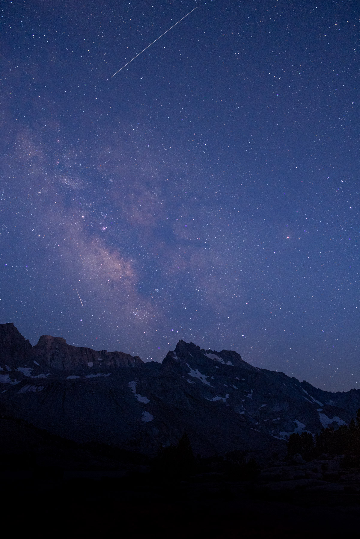 Took this shot from right outside of my tent. We're definitely far from civilization now.