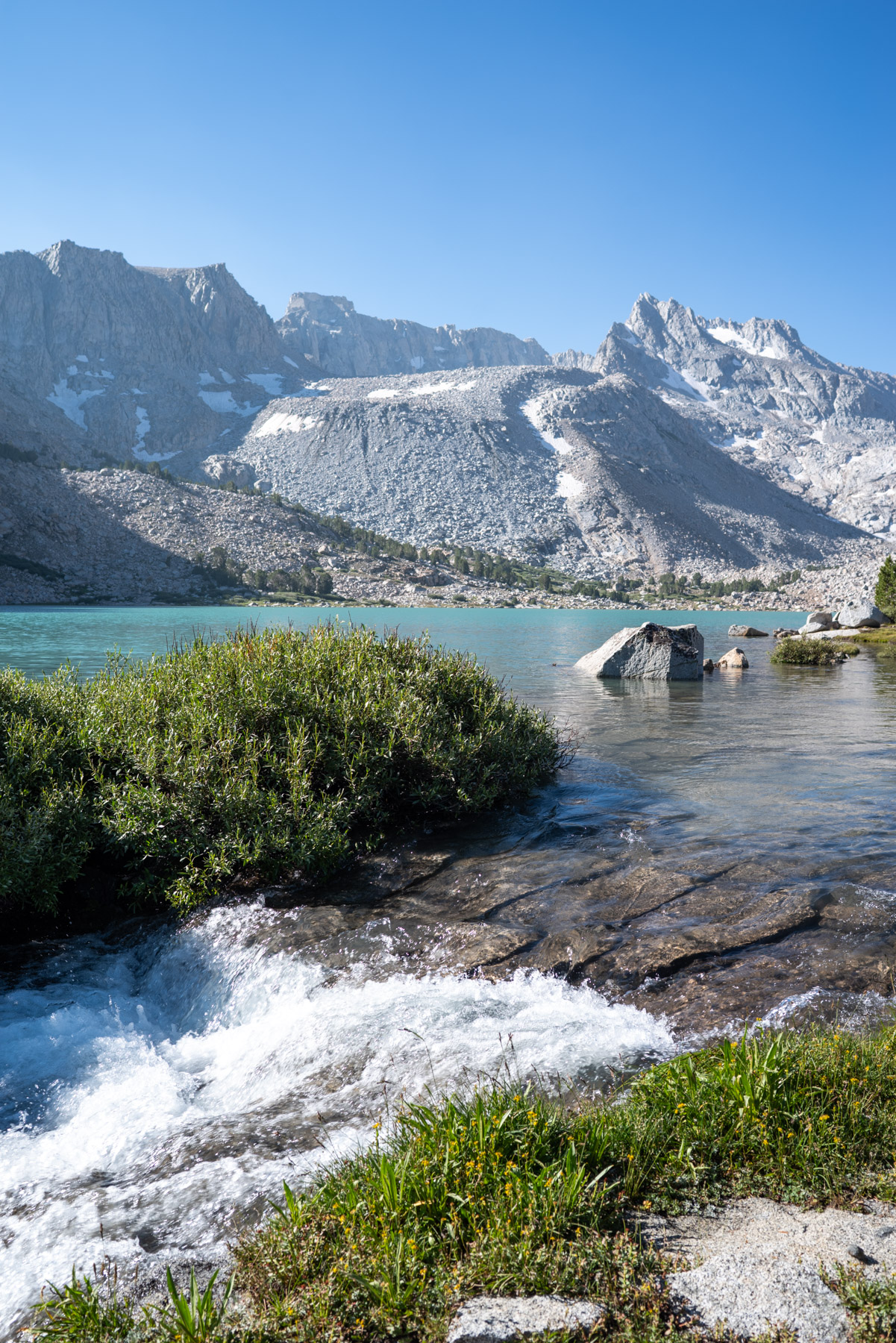 What I love about backpacking is waking up to views like this.