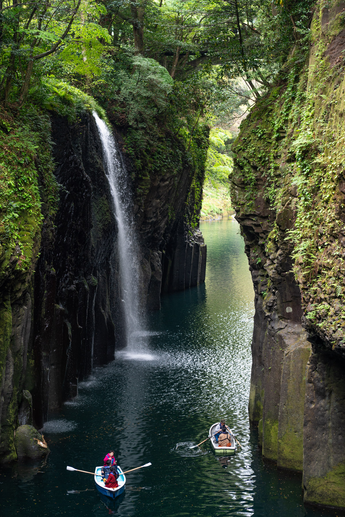 Manai Falls is the main attraction at the gorge.