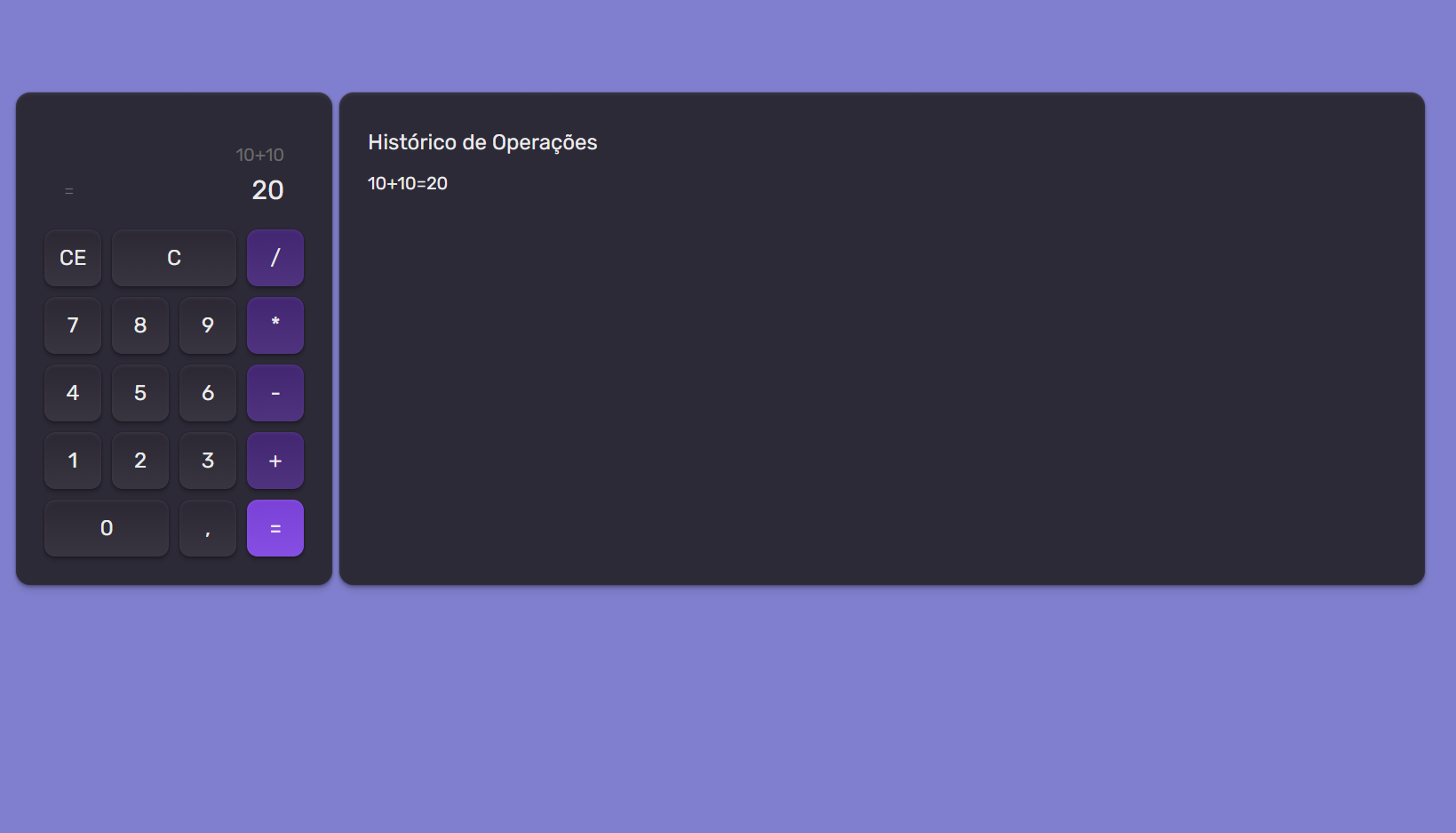 Imagem da sessão Home Page