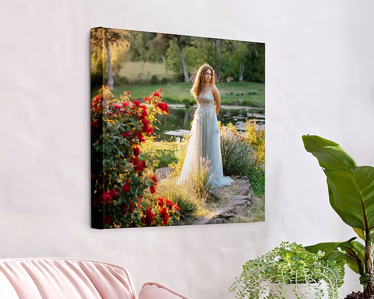 canvas-wrap-of-senior-in-garden-wearing-long-dress.jpg