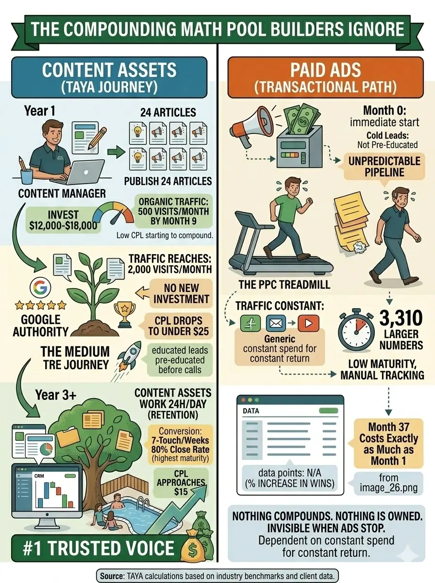 The Compounding Math Pool Builders Ignore