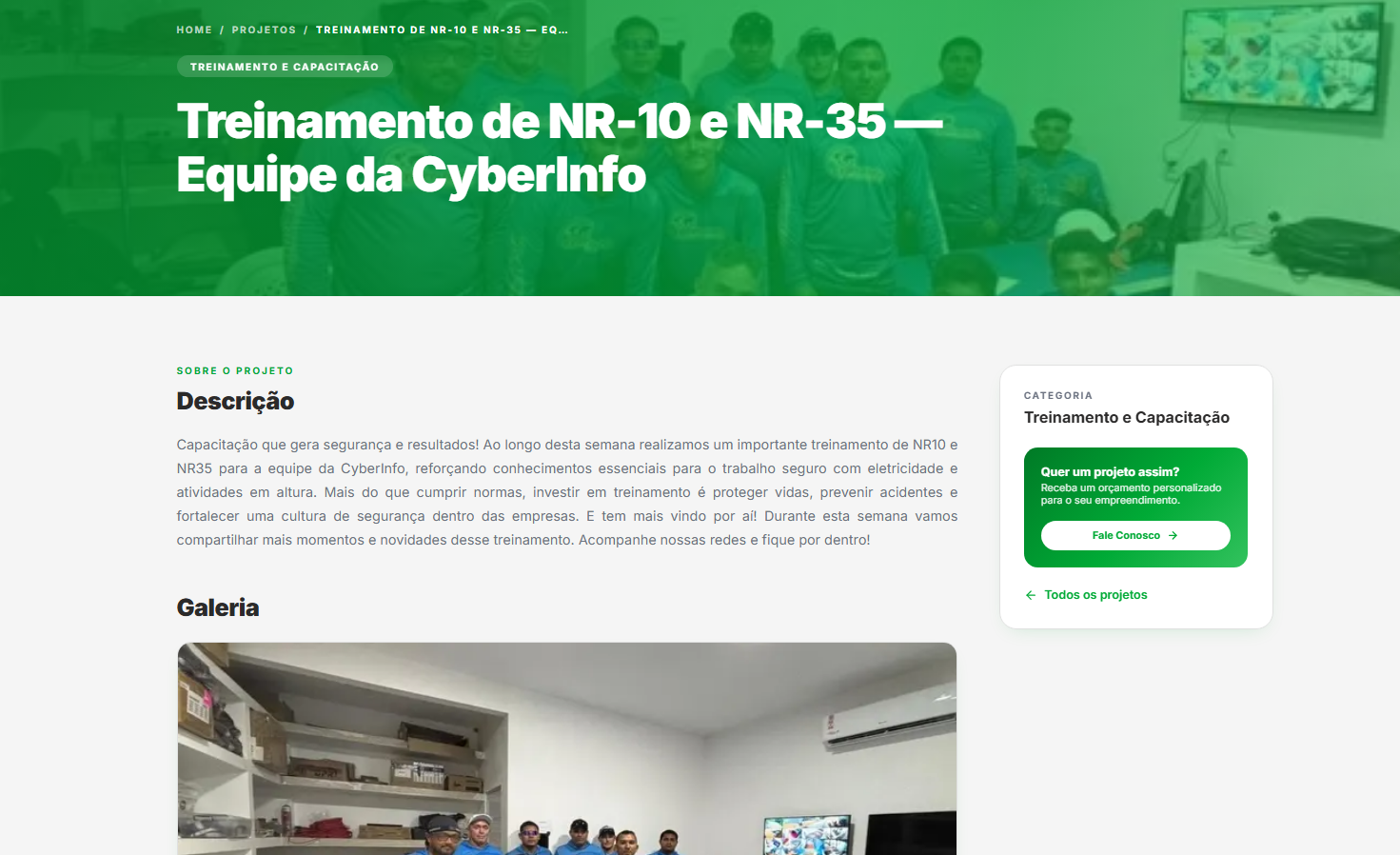 Imagem da sessão Detalhe Projeto