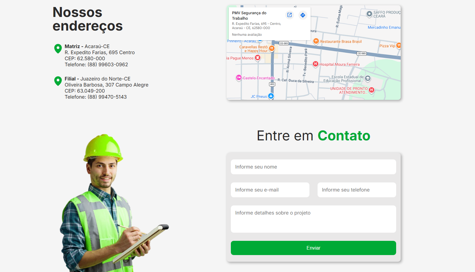 Imagem da sessão Contato