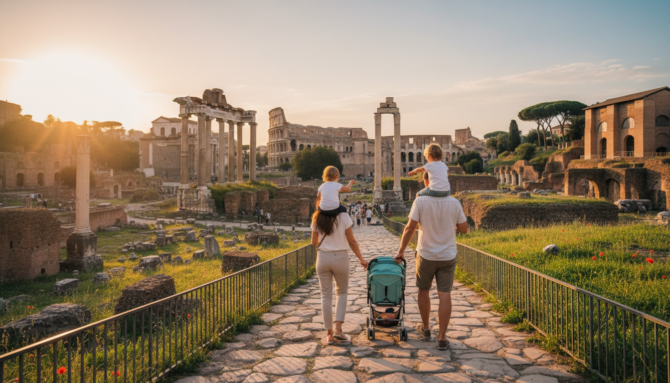 The Best Time to Visit Rome with Young Children: Avoiding Crowds and Heat