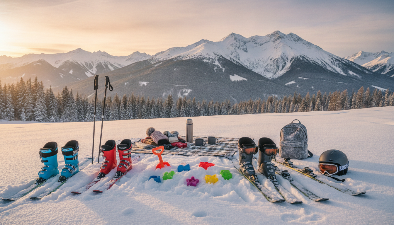 Your First Ski Trip with Children: Essential Gear and Snow Play Tips for a Memorable First Ski Trip with Kids Essentials
