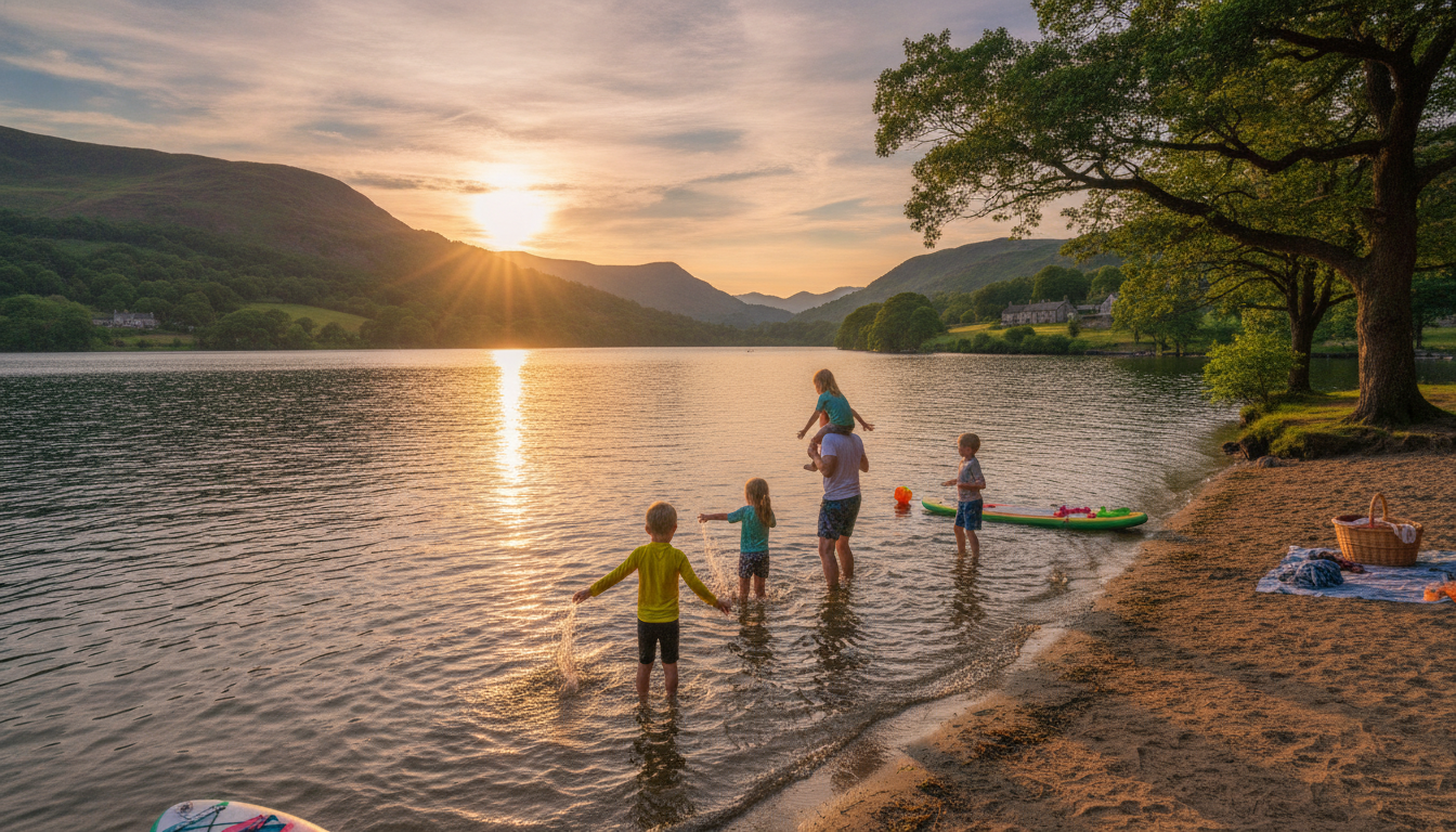 The Best Lakes for Family Swimming Holidays in the UK (Summer 2024)