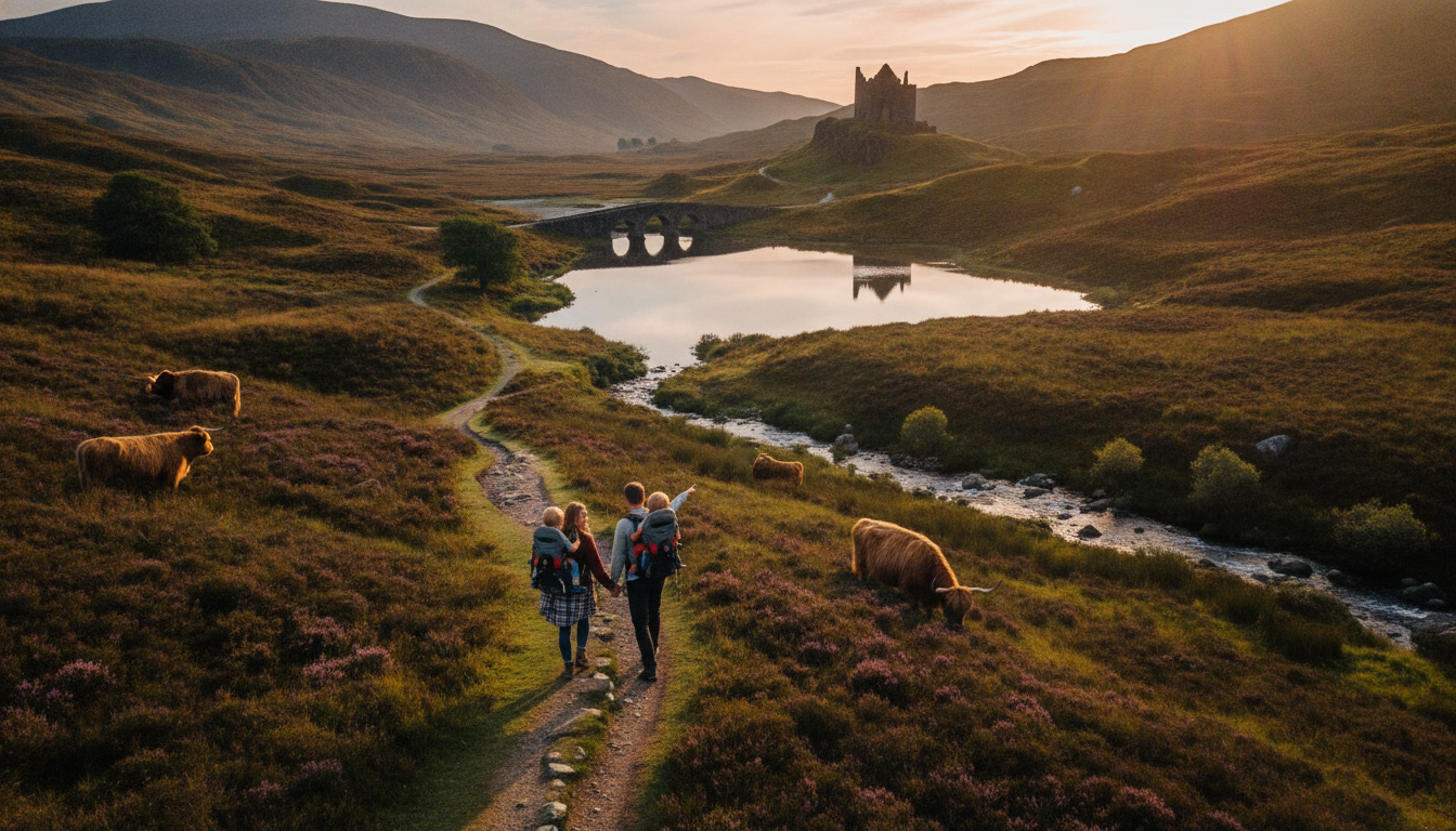 Your Gentle Scottish Highlands with Toddlers Itinerary: A Relaxed Family Adventure