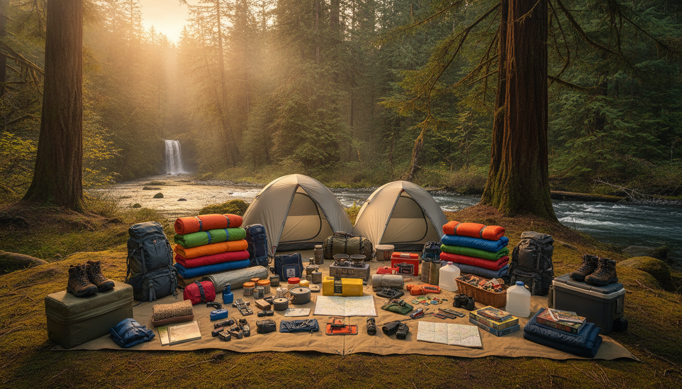 Your Essential 7-Day Family Camping Trip Packing List for the Pacific Northwest
