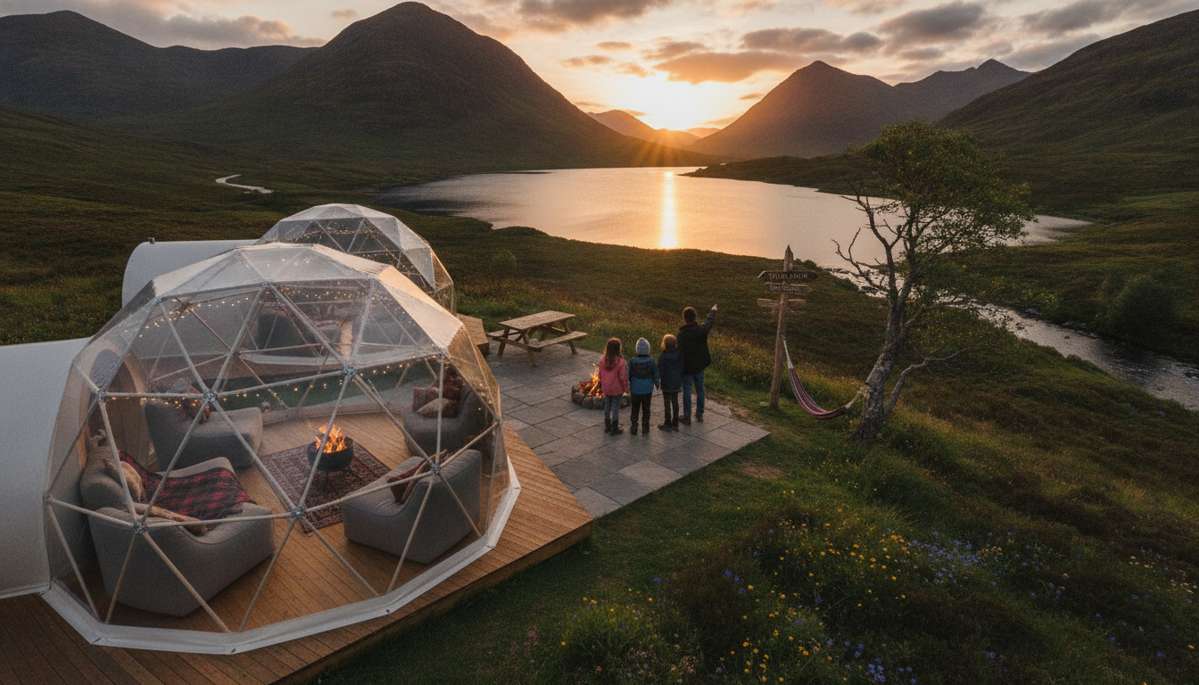 Glamping in Scotland: Unique Family Stays & Top Recommendations